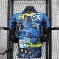Manchester City 2025-26 Blue Special Edition Jersey Player Version