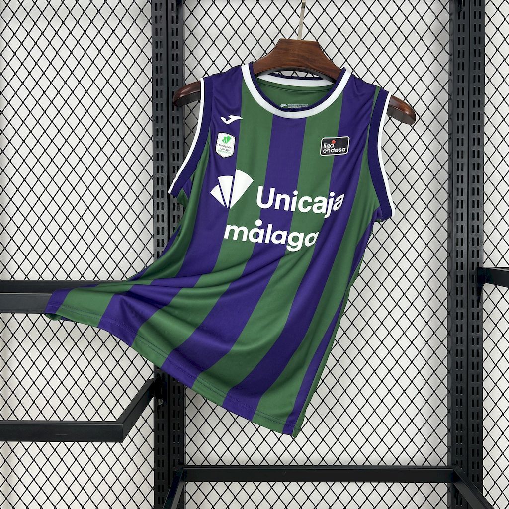 Malaga Baloncesto 202425 Home basketball Jersey Malaga Baloncesto 202425 Home basketball Jersey