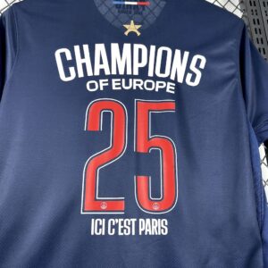 Paris Saint-Germain 202425 Home Champions League Winner Jersey - Image 2