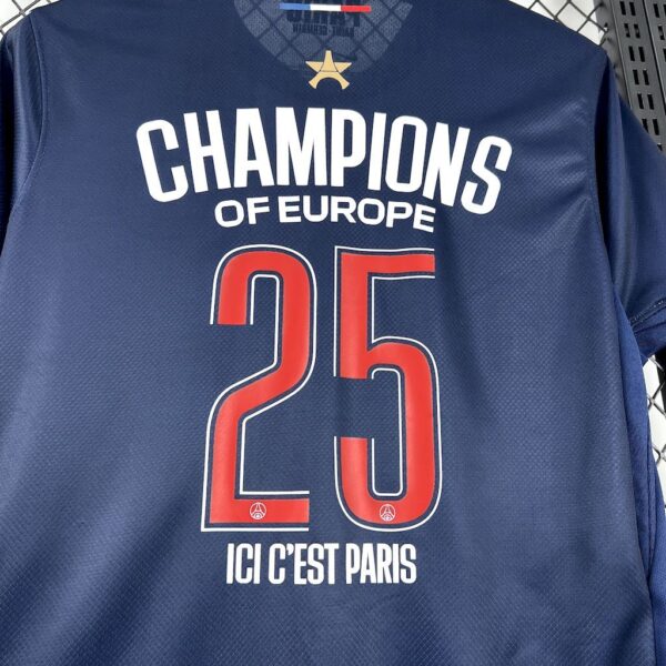 Paris Saint-Germain 202425 Home Champions League Winner Jersey - Image 2