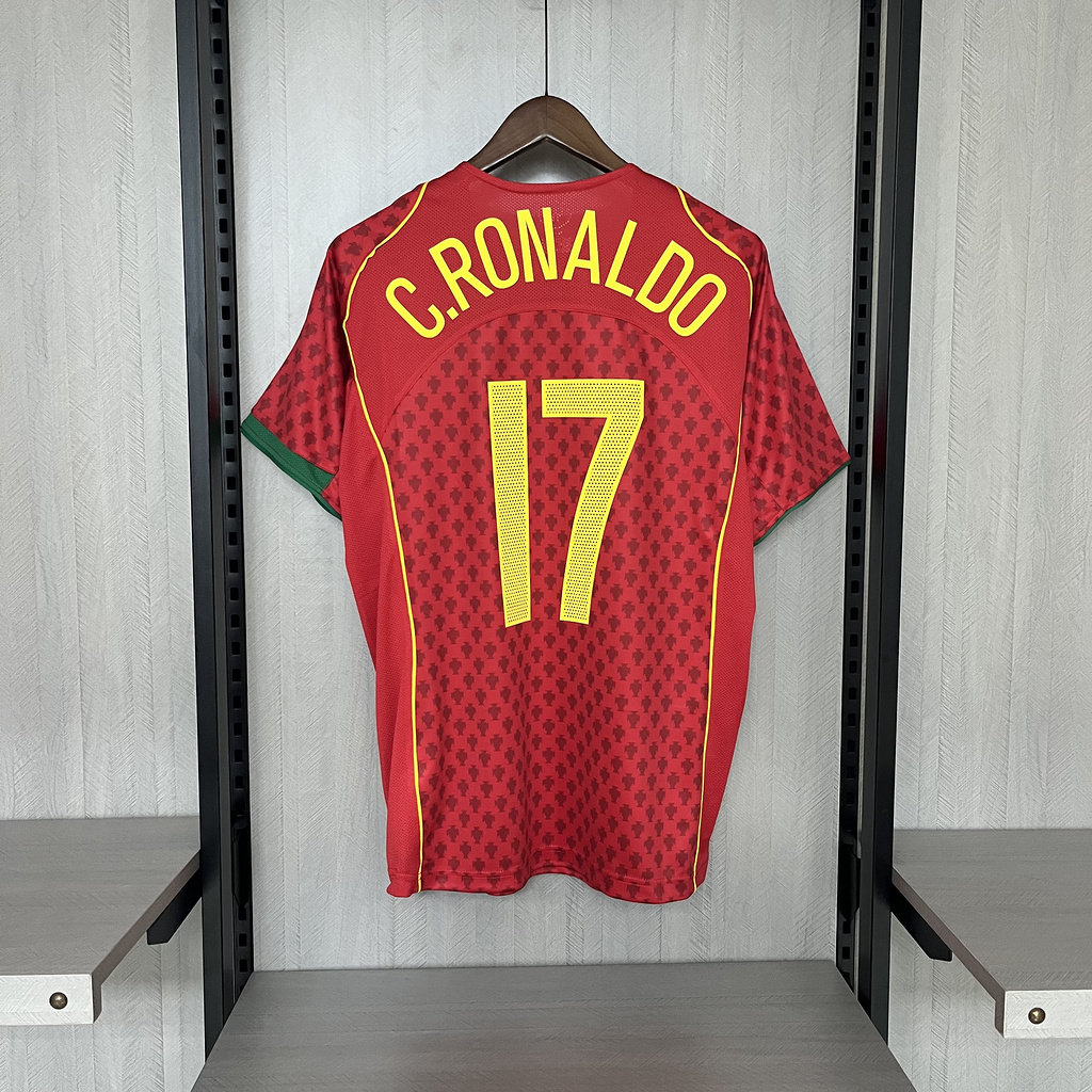 Retro Portugal 2004 World Cup Home