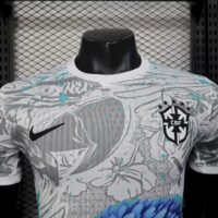 Brazil 2025-26 White Parrot Edition Jersey Player Version