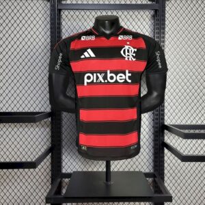 Flamengo 2025 26 Home Jersey Player Version