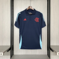 2025-26 Flamengo POLO Jersey Dark Blue