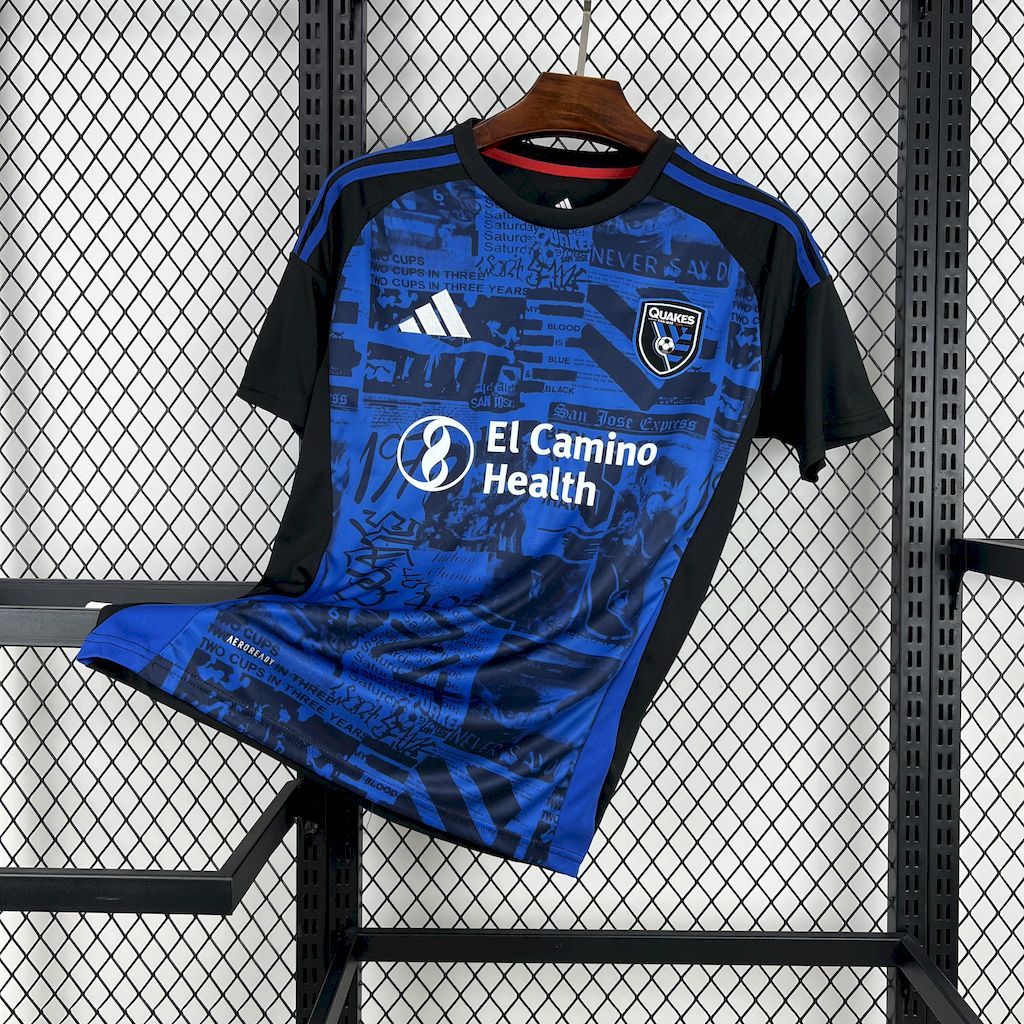 San Jose Earthquakes 2025-26 Home Jersey