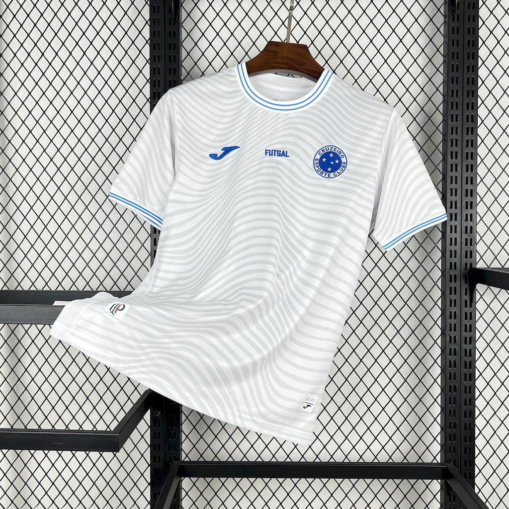 Cruzeiro 2025-26 Away LNF-Five-a-side Jersey