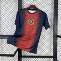 Paris Saint-Germain 2025-26 (CAMPEONES DE EUROPA) Red and blue Jersey Paris Saint-Germain 2025-26 (CAMPEONES DE EUROPA) Red and blue Jersey