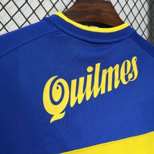 Boca Juniors 2000-01 Home Retro Jersey - Image 2