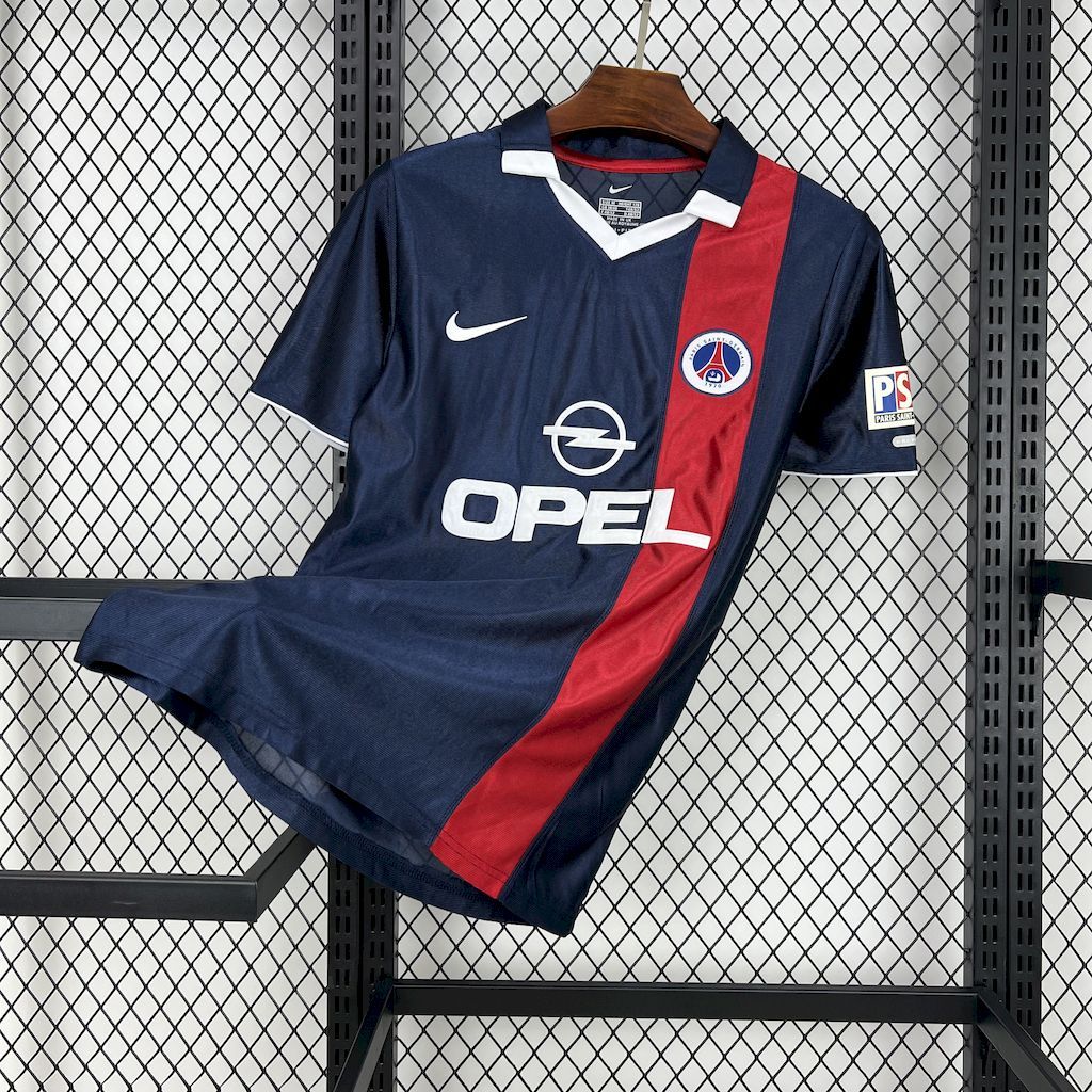 Paris Saint-Germain 2001-2002 Home Retro Jersey Paris Saint-Germain 2001-2002 Home Retro Jersey