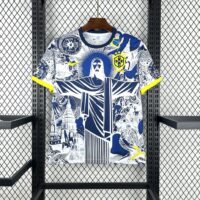 Brazil 2025-26 Blue and white Jersey
