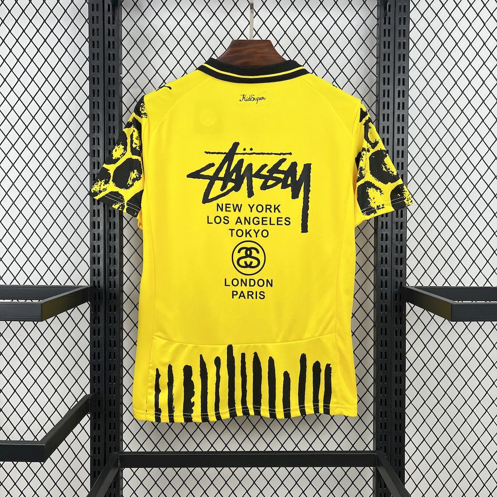 Borussia Dortmund 2025-26 Yellow Special Customized Jersey