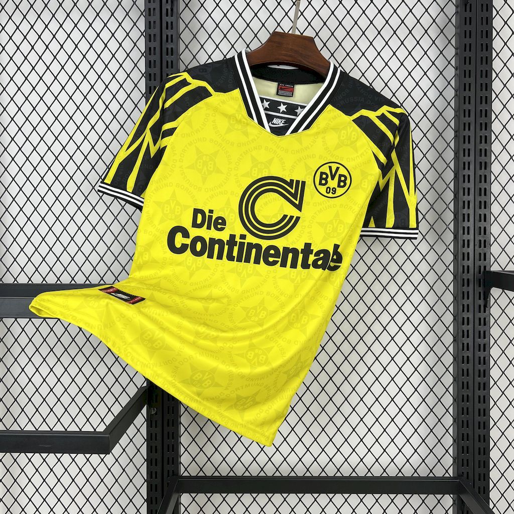 Borussia Dortmund 1994-95 Home Retro Jersey