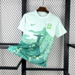 Brazil 2025-26 Green and white Jersey
