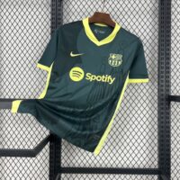 Barcelona 202425 Dark green training Jersey Barcelona 202425 Dark green training Jersey