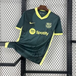 Barcelona 202425 Dark green training Jersey