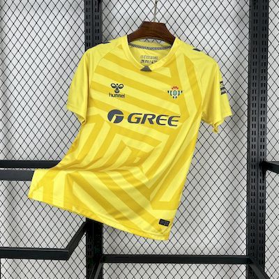 Real Betis 2025-26 Yellow goalkeeper Jersey