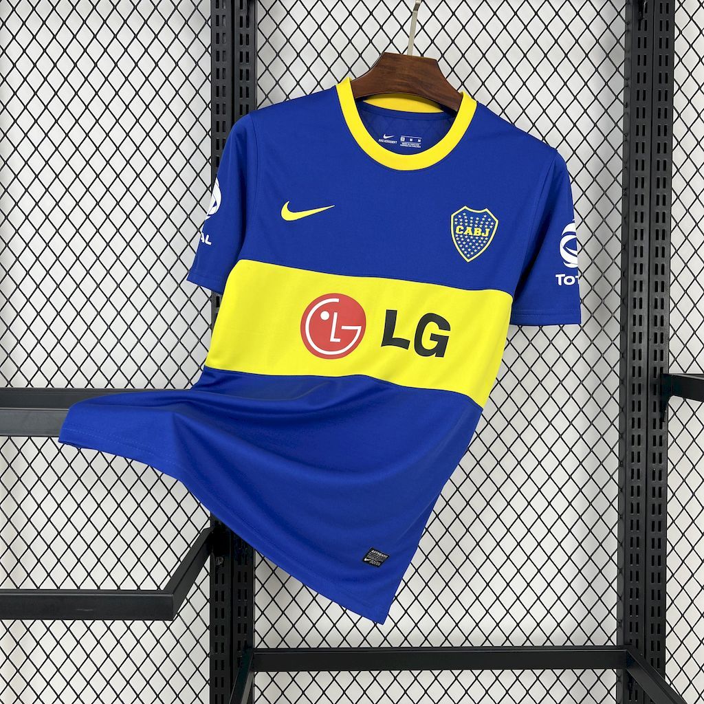 Boca Juniors 2010-11 Home Retro Jersey Boca Juniors 2010-11 Home Retro Jersey