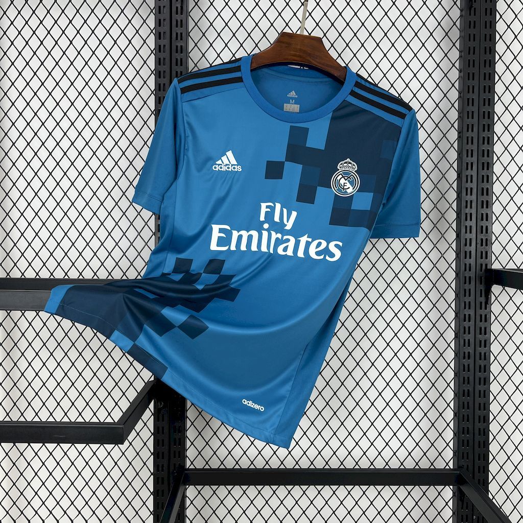 Real Madrid 2017-18 Third Retro Jersey