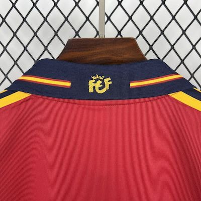 Spain 1998 Home Retro Jersey
