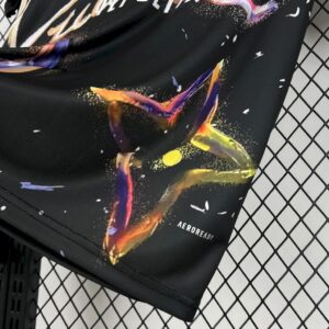 Real Madrid 2025 26 Louis Vuitton Joint Edition Black colorful version Jersey