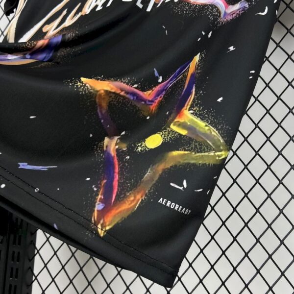 Real Madrid 2025 26 Louis Vuitton Joint Edition Black colorful version Jersey