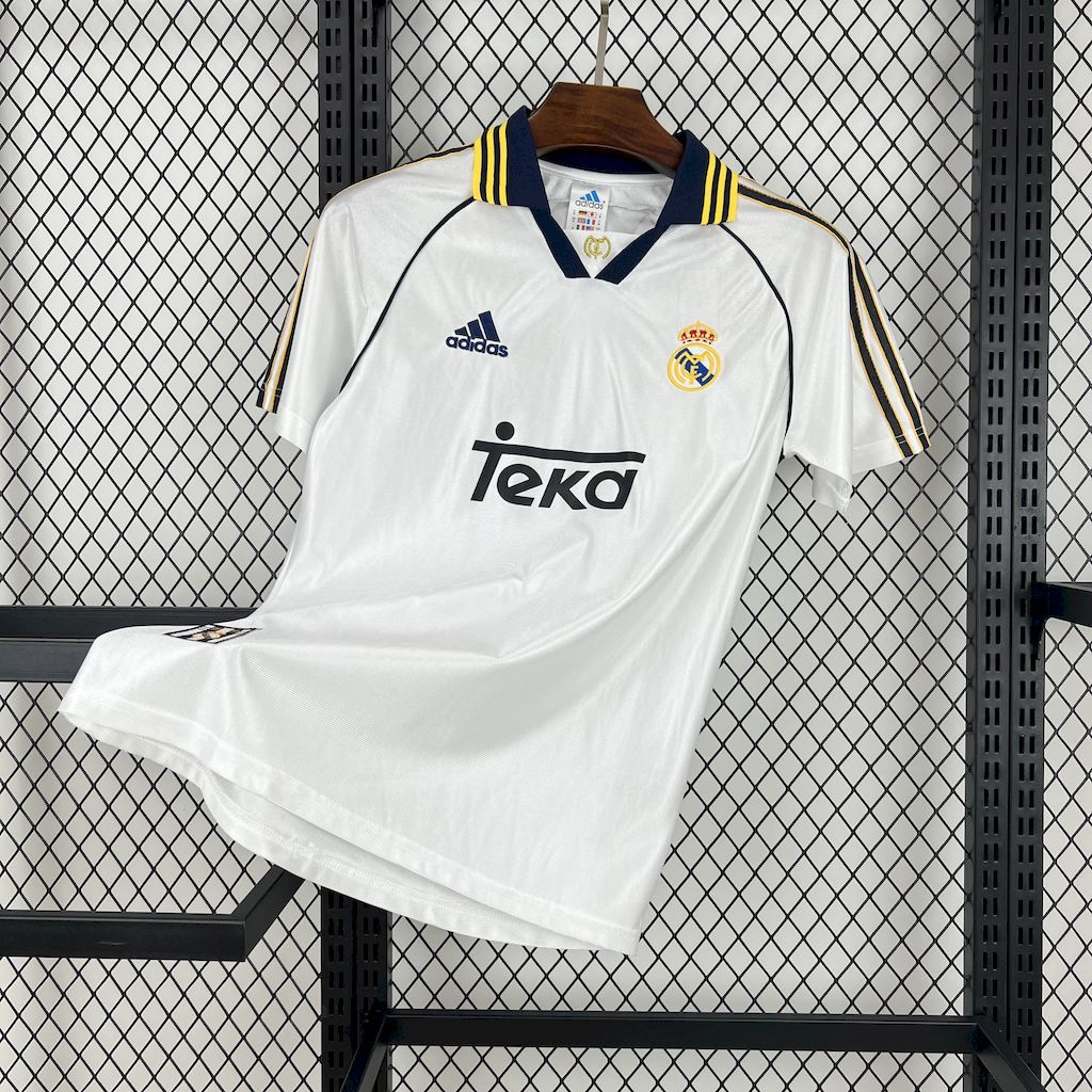 Real Madrid 1998-00 Home Retro Jersey