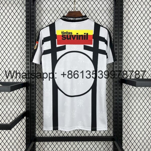 Corinthians 1995-96 Home Retro Jersey - Image 3
