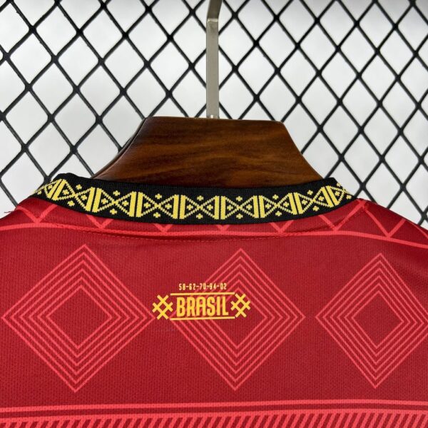 Brazil 2025 26 Jordan Red Special Edition Jersey