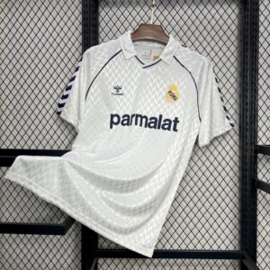 Real Madrid 1988-89 Home Retro Jersey