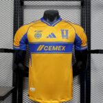 Tigres UANL 2025-26 Home Jersey Player Version