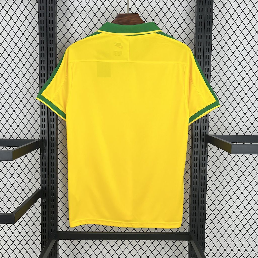 7e830b3a45df469aa6ef6e6cd2b197c6 Brazil 1997 Home Retro Jersey
