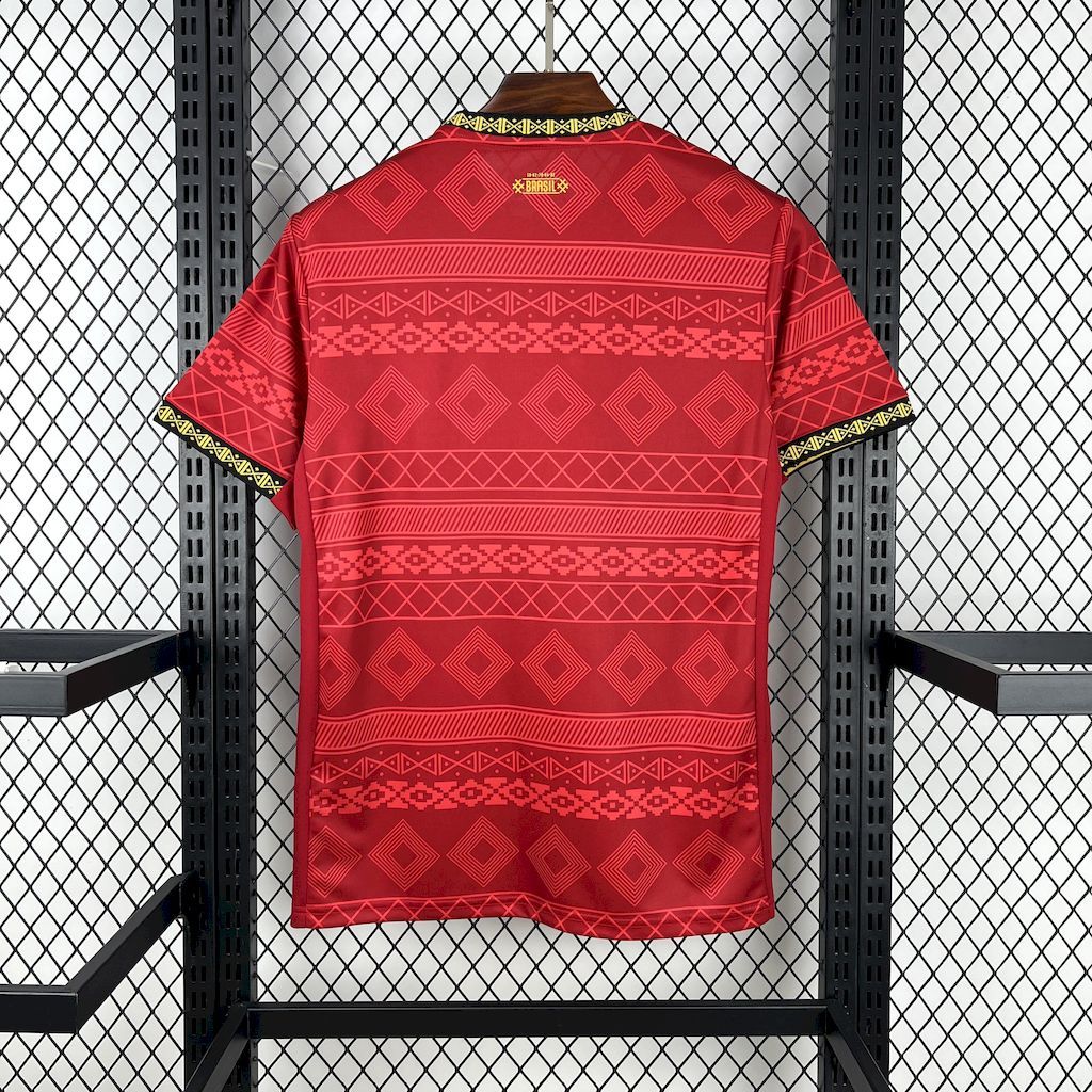 Brazil 2025-26 Jordan Red Special Edition Jersey