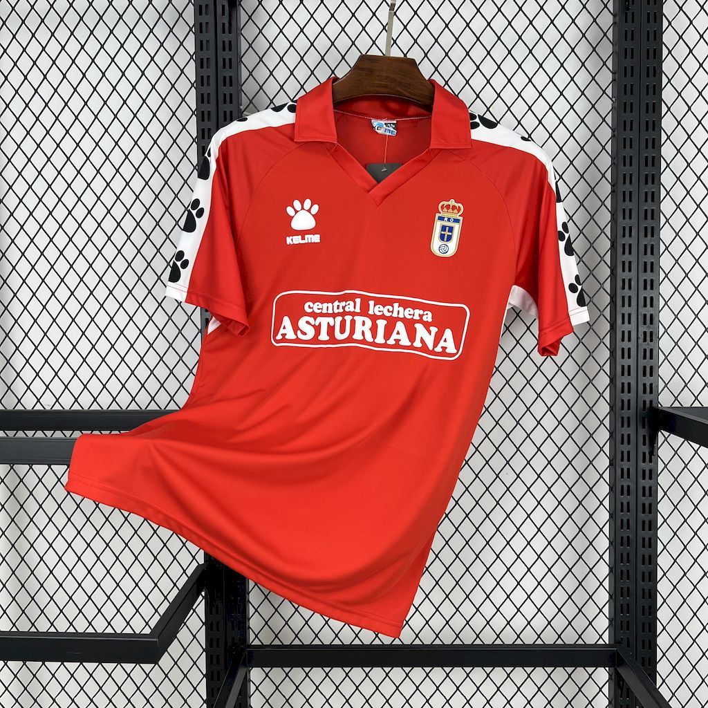 Real Oviedo 1990-91 Away Retro Jersey