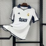 Real Madrid 2000-01 Home Retro Jersey