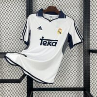 Real Madrid 2000-01 Home Retro Jersey