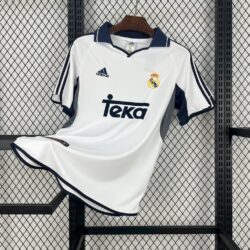 Real Madrid 2000-01 Home Retro Jersey