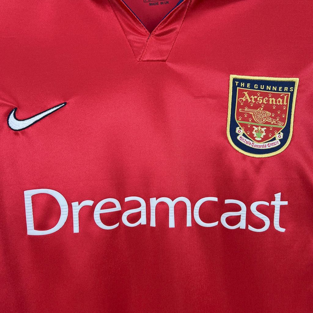 Arsenal 1999-00 Home Retro Jersey