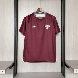 2025-26 Sao Paulo Training Jersey Red Jersey