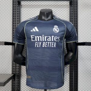 Real Madrid 2025 26 Away Jersey Player Version
