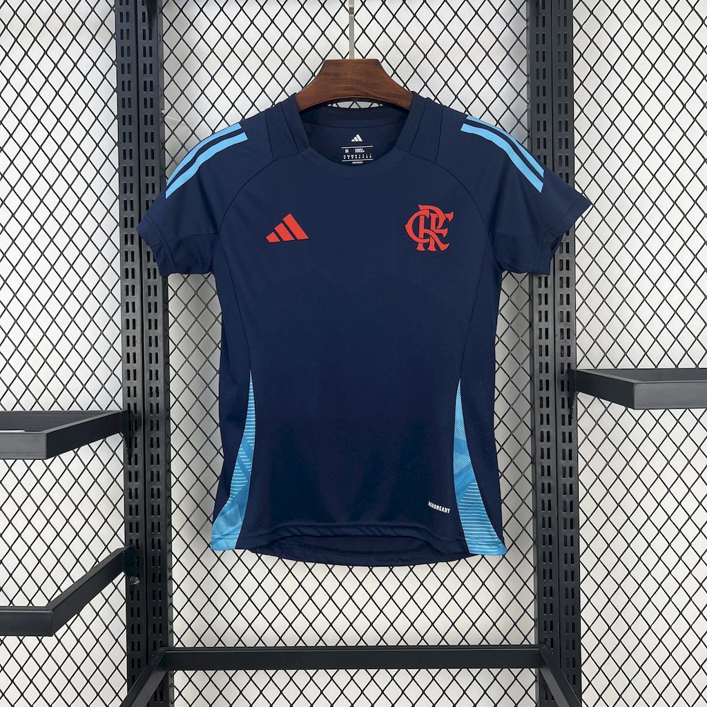 Flamengo 2025-26 Training Wear Dark Blue Womens Jersey