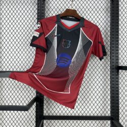 Barcelona 2025-26 Black and red special edition Jersey (With Champions League)