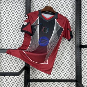 Barcelona 2025 26 Black and red special edition Jersey (With Champions League)