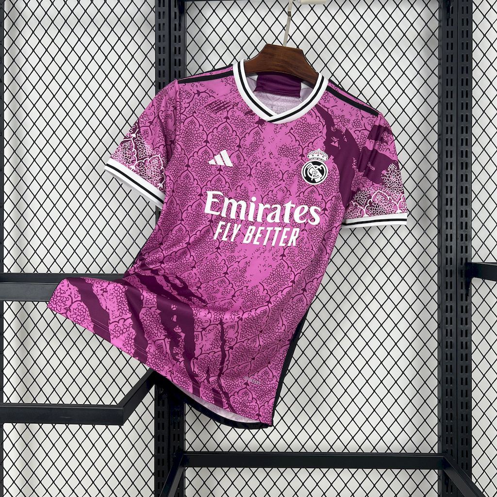 Real Madrid 202425 Pastel purple Jersey