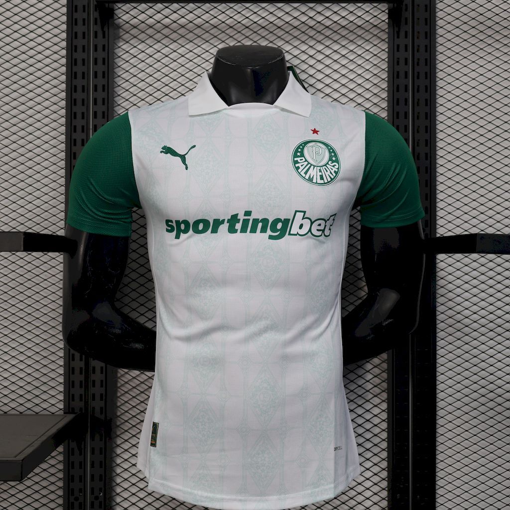 Palmeiras 2025-26 Away Jersey Player Version