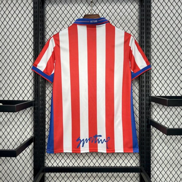 Sporting de Gijon 2001-02 Home Retro Jersey - Image 2