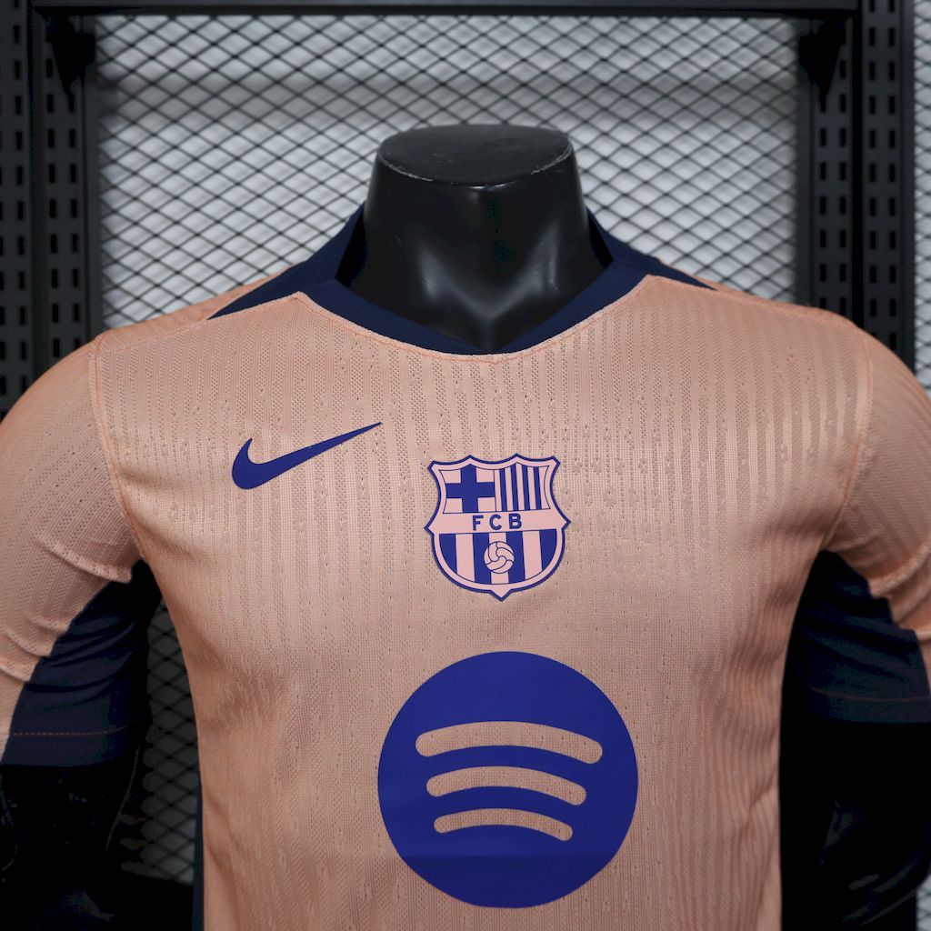 Barcelona 2025-26 Pre-match training suit Jersey Player Version