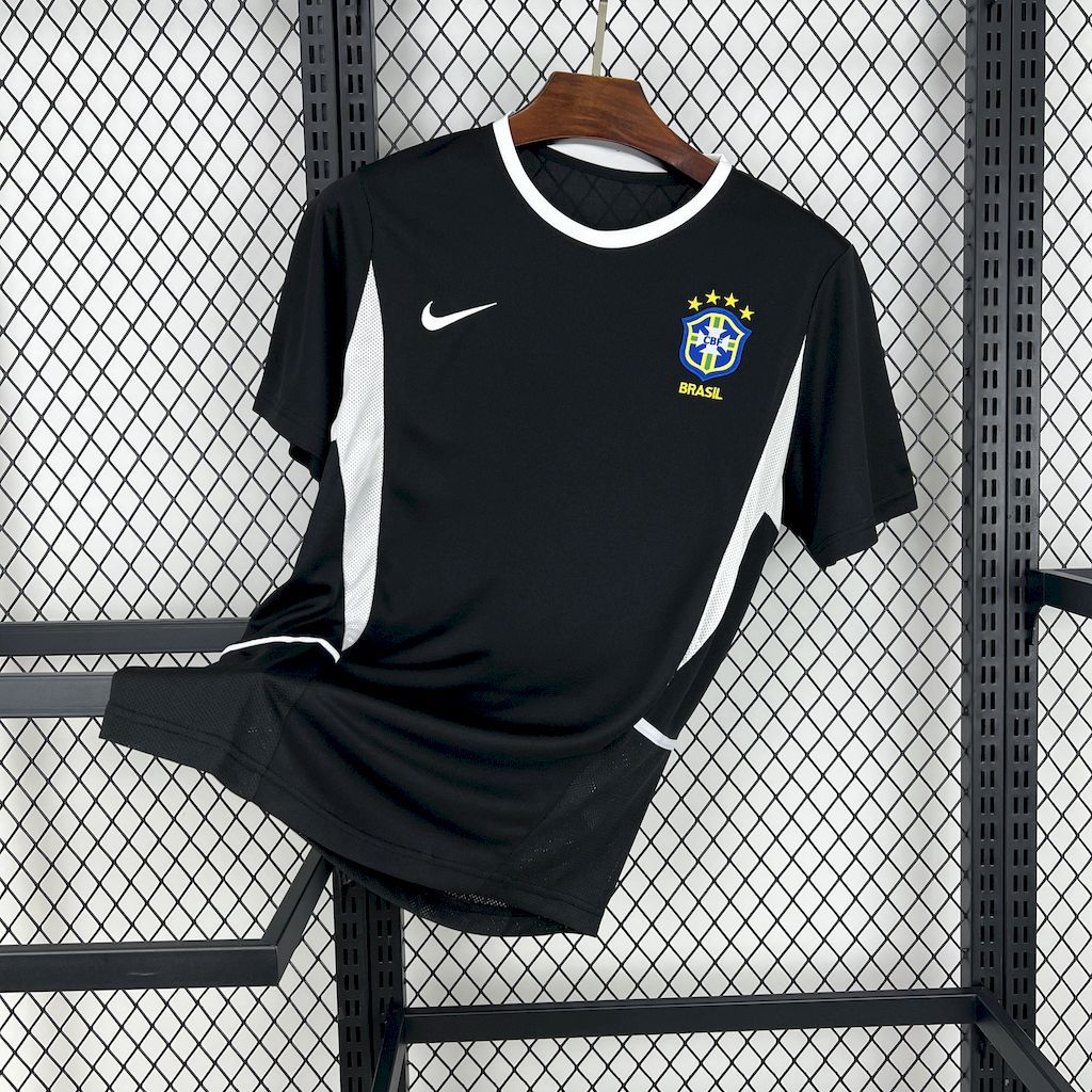 Brazil 2002 Goalkeeper Retro Jersey Brazil 2002 Goalkeeper Retro Jersey