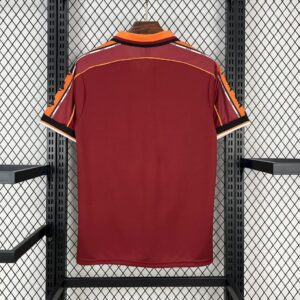 AS Roma 1998-99 Home Retro Jersey - Image 2