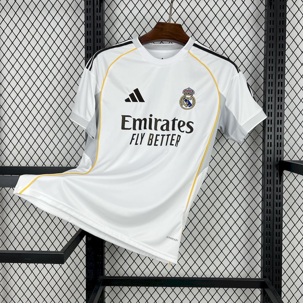 Real Madrid 2025-26 Home Jersey