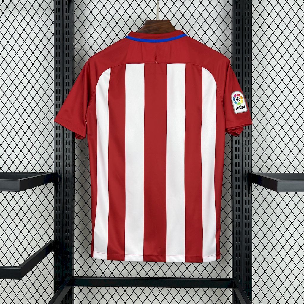 Atletico Madrid 2016-17 Home Retro Jersey